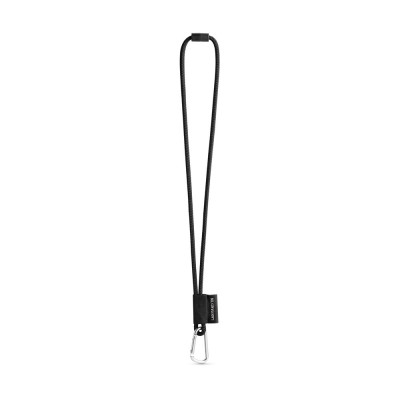 SET Lanyard NAUTIC Long (Ø 7 mm) with D-shape carabiner 55 mm and safety lock Ø 7 mm